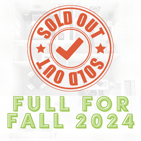 an image of a sold out full for fall 2020 sign